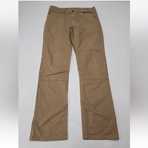 Stio Mens Rivet Canvas Utility Pant Work Hiking Outdoor Gorpcore Khaki Size 32